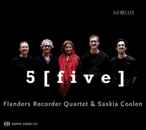 Flanders Recorder Quartet Saskia C - 5 (Five) in the group MUSIK / SACD / Klassiskt at Bengans Skivbutik AB (5632924)