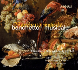 Flanders Recorder Quartet - Banchetto Musicale in the group MUSIK / SACD / Klassiskt at Bengans Skivbutik AB (5632957)