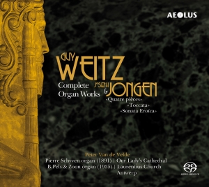 Guy Weitz - Complete Organ Works in the group MUSIK / SACD / Klassiskt at Bengans Skivbutik AB (5632971)