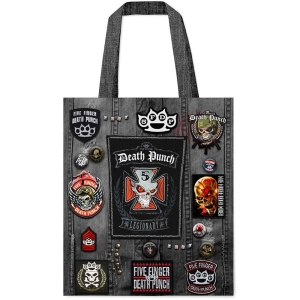 Five Finger Death Punch - Legionary (Multicolour, Battle, Totebag) in the group MERCHANDISE / Merch / Hårdrock at Bengans Skivbutik AB (5633036)
