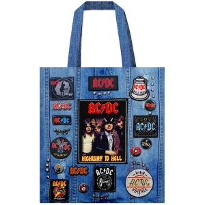 AC/DC - Highway To Hell Battle Tote Bag in the group MERCHANDISE / Merch / Hårdrock at Bengans Skivbutik AB (5633044)
