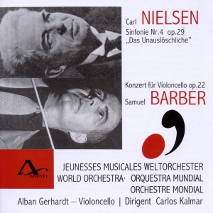 Nielsen & Barber - Symphony No.4 & Concerto For Cello in the group CD / Klassiskt at Bengans Skivbutik AB (5633068)