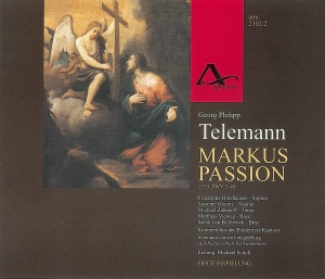 Telemann G P - St Marc Passion 1755 Twv 5:40 in the group CD / Klassiskt at Bengans Skivbutik AB (5633090)