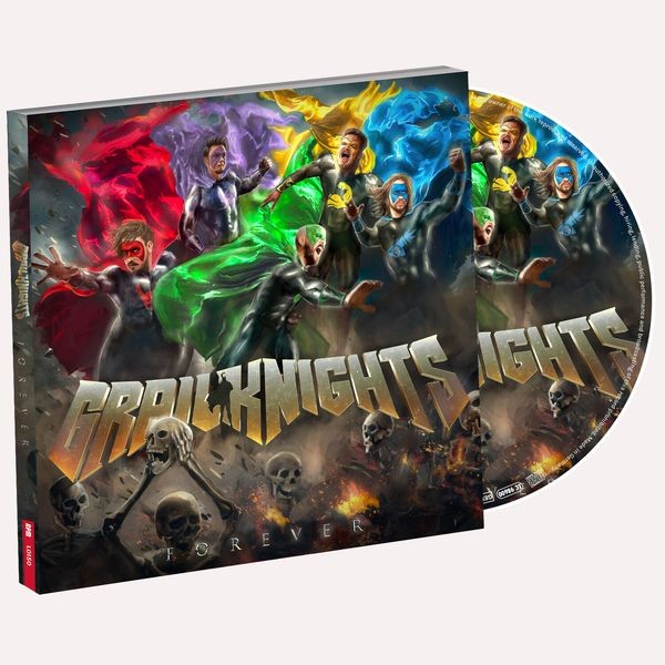 Grailknights - Forever (Inc 2 Bonus Tracks) in the group CD / Hårdrock at Bengans Skivbutik AB (5633233)
