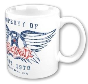 Aerosmith - Property Of Logo Boxed Mug in the group MERCHANDISE / Mug / Heavy Metal at Bengans Skivbutik AB (5634051)