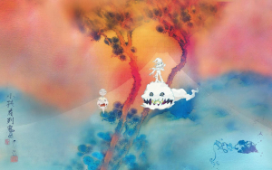 Kanye West - Kids See Ghosts 91,5 X 61 Cm in the group OTHER / BW-Poster at Bengans Skivbutik AB (5634276)