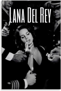 Lana Del Rey - Smoking   91,5 X 61 Cm in the group OTHER / BW-Poster at Bengans Skivbutik AB (5634283)