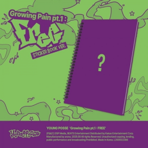 Young Posse  - Young Posse - Ep (Growing Pain Pt. 1 : Free (Sticker Book Ver.) in the group OUR PICKS / Friday Releases / 2025-08-29 at Bengans Skivbutik AB (5634535)
