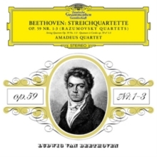 Ludwig Van Beethoven - Beethoven: Streichquartette Op. 59 Nr. 1-3 (Razumovsky Quartets) in the group VINYL / Klassiskt at Bengans Skivbutik AB (5634546)