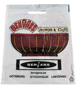Bengans Plastpåse - Bengans Plastpåse Baldakin in the group MERCHANDISE / Bag /  at Bengans Skivbutik AB (5635169)