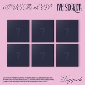 Ive  - Ive Secret (Digipack Ver.) (Random Ver.) in the group OUR PICKS / Friday Releases / 2025-09-12 at Bengans Skivbutik AB (5635692)