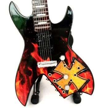 Metallica - Minigitarr James Hetfield (Ca 25 Cm in the group MERCHANDISE / Accessoarer / Heavy Metal at Bengans Skivbutik AB (5635789)