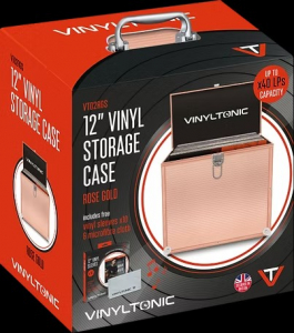 Vinyl Tonic - Rose Gold Lp Case (With Cloth & 10Pk Sleeves) in the group OUR PICKS / Vinyltonic at Bengans Skivbutik AB (5635810)