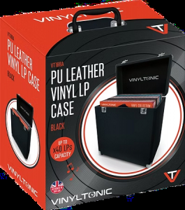 Vinyl Tonic - Pu Leather Lp Case Black in the group OUR PICKS / Vinyltonic at Bengans Skivbutik AB (5635821)