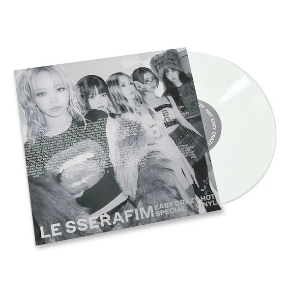 Le Sserafim - Easy-Crazy-Hot (Special Vinyl Silver) in the group OUR PICKS / Friday Releases / 2025-09-05 at Bengans Skivbutik AB (5637090)