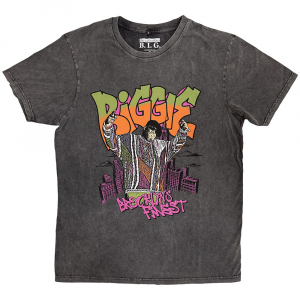 Biggie - Cartoon Graffiti Stone Wash Uni Char T-Shirt in the group MERCHANDISE / T-shirt / Hip Hop-Rap at Bengans Skivbutik AB (5637609r)