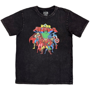 Marvel - Avengers Japanese Stone Wash Uni Bl T-Shirt in the group MERCHANDISE / T-shirt / Soundtrack at Bengans Skivbutik AB (5637618r)