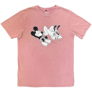 Disney - Mickey & Pluto Relax Stone Wash Uni Kashmir Red T-Shirt in the group MERCHANDISE / T-shirt / Soundtrack at Bengans Skivbutik AB (5637624r)