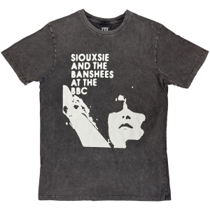 Siouxsie And The Banshees - At The Bbc Stone Wash Uni Char T-Shirt in the group MERCHANDISE / T-shirt / Pop-Rock at Bengans Skivbutik AB (5637633r)