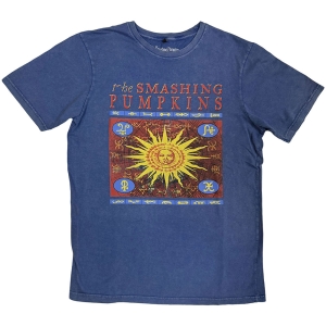Smashing Pumpkins - Sun Box Stone Wash Uni Denim T-Shirt in the group MERCHANDISE / T-shirt / Pop-Rock at Bengans Skivbutik AB (5637636r)