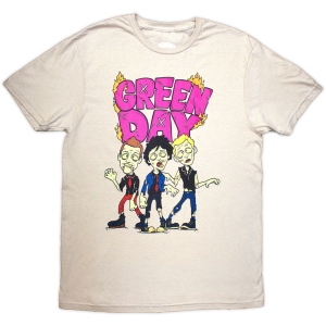Green Day - Walking Zombies Uni Sand T-Shirt in the group MERCHANDISE / T-shirt / Punk at Bengans Skivbutik AB (5637703r)