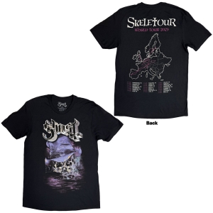 Ghost - Skeletour Admat 25 Tour Dates Uni Bl T-Shirt in the group MERCHANDISE / T-shirt / Heavy Metal at Bengans Skivbutik AB (5637704r)