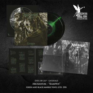 Arckanum - Kampen (2 Lp Green/Black Marbled Vi in the group OUR PICKS / Friday Releases / 2025-12-05 at Bengans Skivbutik AB (5637756)