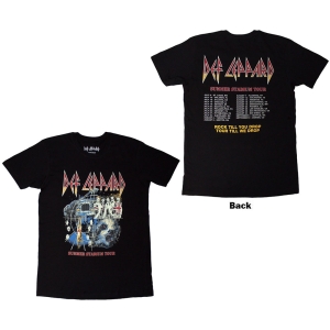 Def Leppard - Summer Stadium Tour Uni Bl T-Shirt in the group MERCHANDISE / T-shirt / Heavy Metal at Bengans Skivbutik AB (5637944r)