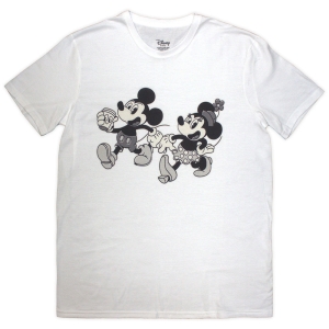 Disney - Mickey & Minnie Uni Wht T-Shirt in the group MERCHANDISE / T-shirt / Soundtrack at Bengans Skivbutik AB (5637953r)