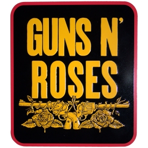 Guns N Roses - Stacked Black Magnet in the group MERCHANDISE / Magnet / Heavy Metal at Bengans Skivbutik AB (5638283)