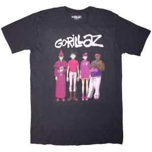 Gorillaz - Cracker Island Standing Group Uni Bl T-Shirt (2XL) in the group MERCHANDISE / T-shirt / Pop-Rock at Bengans Skivbutik AB (5638334)