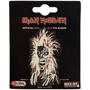 Iron Maiden - Eddie Pin Badge in the group MERCHANDISE / Pin-Button Badge / Heavy Metal at Bengans Skivbutik AB (5638418)