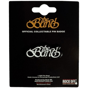 The Band - Logo Pin Badge in the group MERCHANDISE / Pin-Button Badge / Pop-Rock at Bengans Skivbutik AB (5638470)