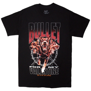 Bullet For My Valentine - Last Goodbye Dogs Uni Bl T-Shirt in the group MERCHANDISE / T-shirt / Heavy Metal at Bengans Skivbutik AB (5638739r)
