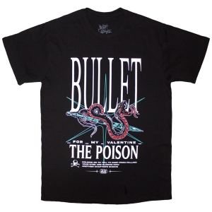 Bullet For My Valentine - The Poison Snake Uni Bl T-Shirt in the group MERCHANDISE / T-shirt / Heavy Metal at Bengans Skivbutik AB (5638741r)