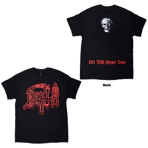 Death - Life Will Never Last Uni Bl T-Shirt in the group MERCHANDISE / T-shirt / Heavy Metal at Bengans Skivbutik AB (5638749r)