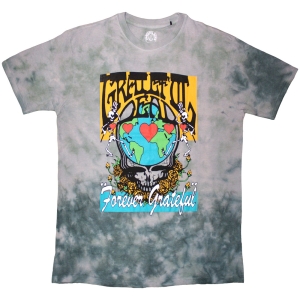 Grateful Dead - Forever Grateful Uni Green Dip-Dye T-Shirt in the group MERCHANDISE / T-shirt / Pop-Rock at Bengans Skivbutik AB (5638755r)