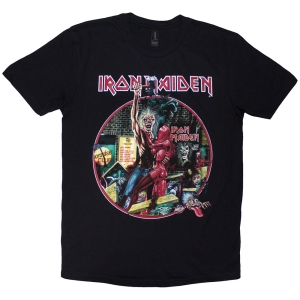 Iron Maiden - Paradise Club Circle Uni Bl T-Shirt in the group MERCHANDISE / T-shirt / Heavy Metal at Bengans Skivbutik AB (5638757r)