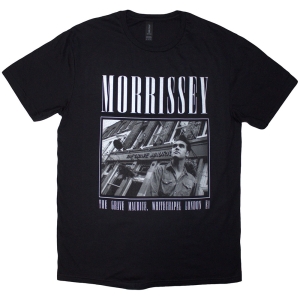 Morrissey - Whitechapel Uni Bl T-Shirt in the group MERCHANDISE / T-shirt / Pop-Rock at Bengans Skivbutik AB (5638771r)