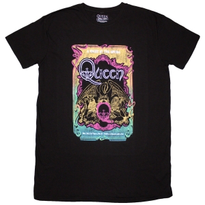 Queen - A Night At The Opera Tour 76 Lady Bl T-Shirt Dress in the group MERCHANDISE / T-shirt / Pop-Rock at Bengans Skivbutik AB (5638788r)