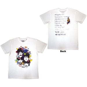 Beatles - Yellow Submarine Heads Collage/Atn Uni Wht T-Shirt in the group MERCHANDISE / T-shirt / Pop-Rock at Bengans Skivbutik AB (5638814r)