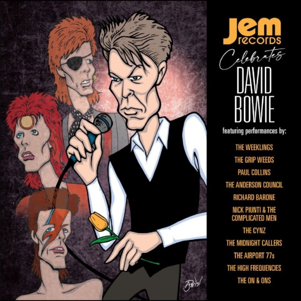 Various Artists - Jem Records Celebrates David Bowie in the group CD / Bestsellers at Bengans Skivbutik AB (5638862)