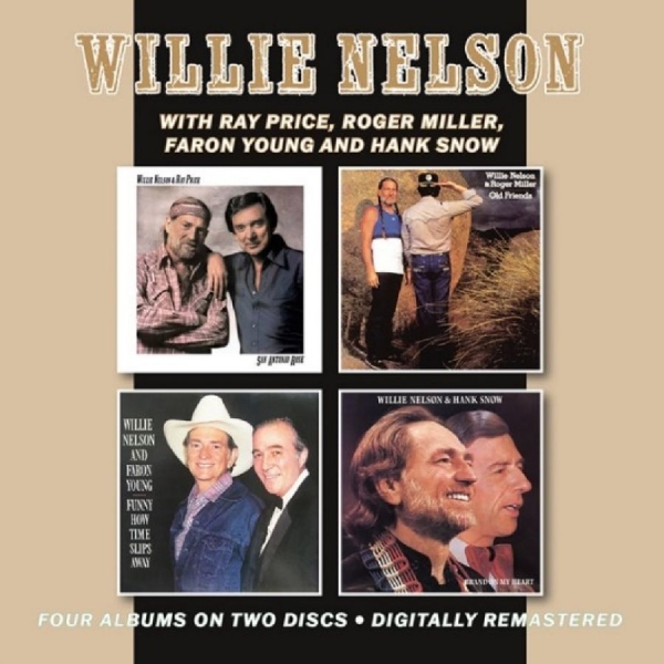 Willie Nelson - Four Albums in the group CD / Country at Bengans Skivbutik AB (5639240)