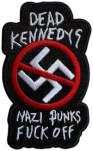 Dead Kennedys - Patch Nazi Punks Fuck Off (8,9 X 5, in the group MERCHANDISE / Patch / Pop-Rock at Bengans Skivbutik AB (5639244)