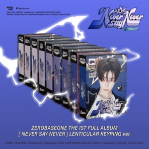 Zerobaseone - Never Say Never (Lenticular Keyring Ver.) (Random Ver.) in the group MERCHANDISE / Merch+Code / K-Pop at Bengans Skivbutik AB (5639290)
