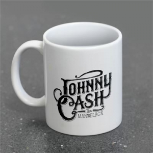 Johnny Cash - Logo White Pod Mug  in the group MERCHANDISE / Mug / Country at Bengans Skivbutik AB (5639324)