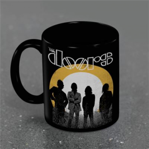 The Doors  - Circle Black Pod Mug in the group MERCHANDISE / Mug / Pop-Rock at Bengans Skivbutik AB (5639330)