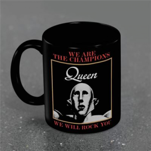 Queen - Robot Black Pod Mug in the group MERCHANDISE / Mug / Pop-Rock at Bengans Skivbutik AB (5639333)