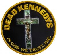 Dead Kennedys - Patch In God We Trust Inc. (10,2 Cm in the group MERCHANDISE / Patch / Pop-Rock at Bengans Skivbutik AB (5639489)