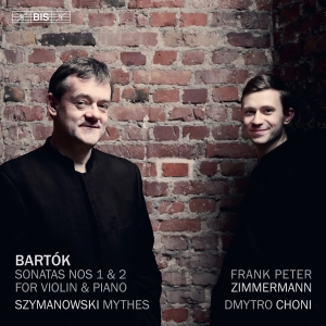 Frank Peter Zimmermann Dmytro Chon - Bartok & Szymanowski in the group OUR PICKS / Friday Releases / 2025-10-03 at Bengans Skivbutik AB (5639555)